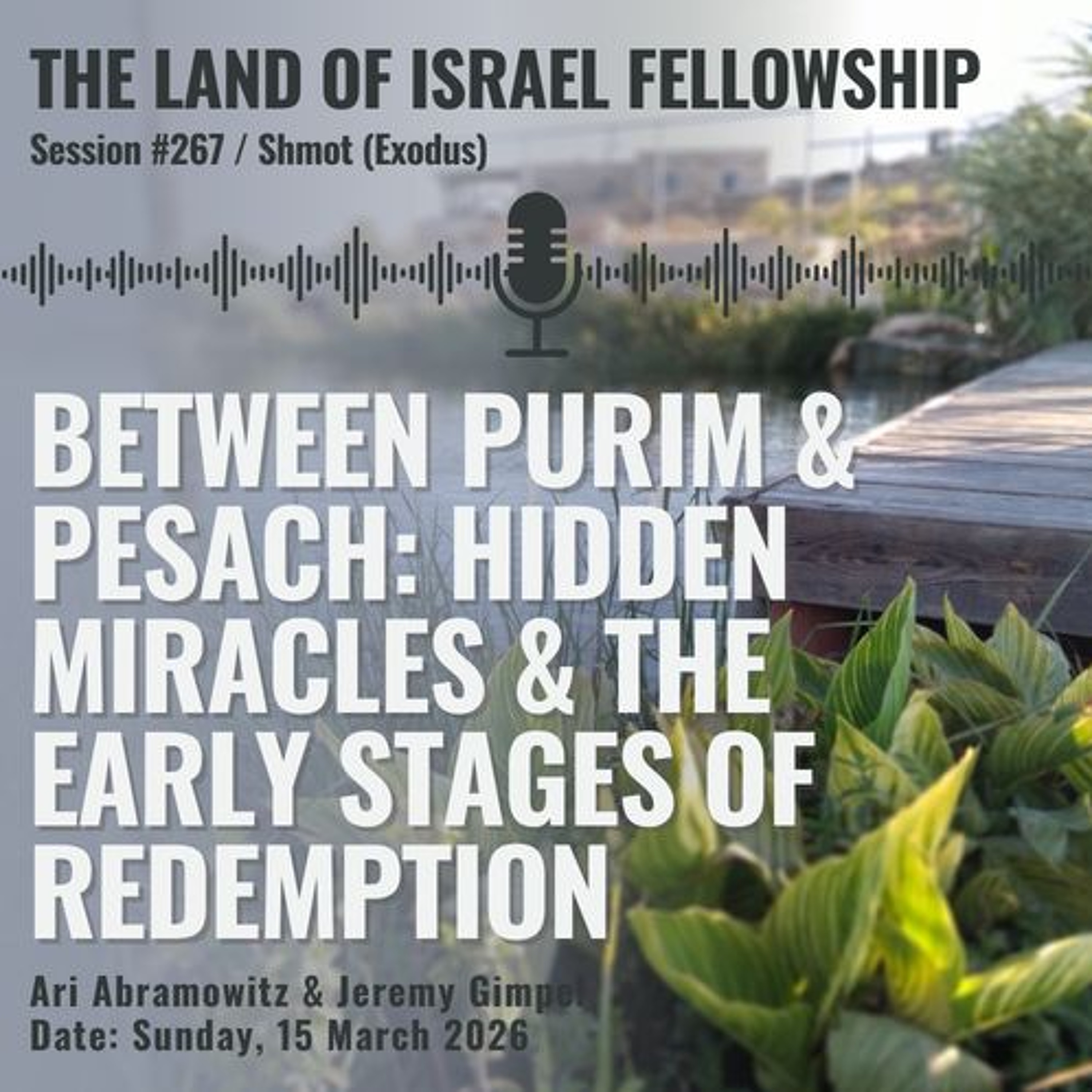 Hidden Miracles & Early Stages of Redemption (Vayakhel-Pekudie) | Land of Israel Fellowship