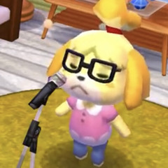 Animal Crossing Happy Home Designer Isabelle Singing Bubblegum K.K.