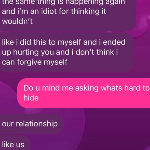 i wouldve stayed a secret for u sweet girl