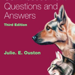 Read EPUB 📮 Veterinary Nursing Self-Assessment by  Julie Elizabeth Ouston MA  Vet MB