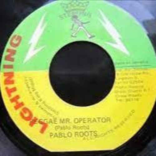Pablo Roots – Reggae Mr Operator – Vinyl (7