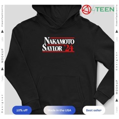 Nakamoto Saylor ’24 shirt