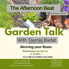 04/09/24 The Afternoon Beat : Garden Talk  - Reviving your Roses