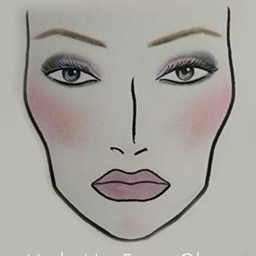 Stream Makeup Face Charts Notebook