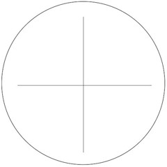 reticle (w/ trispns)
