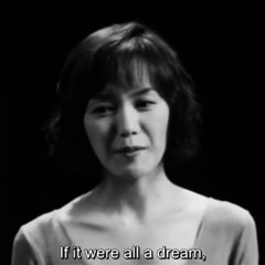 if it were all a dream,