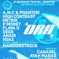 ORA - BOUNDARY FESTIVAL X HOSPITALITY - DJ CONTEST