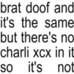 Brat Doof but there's no Charli XCX in it // Poof Doof SYD 27.7.24