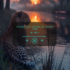 mood: pre-drinks at sunset [deep house] mix