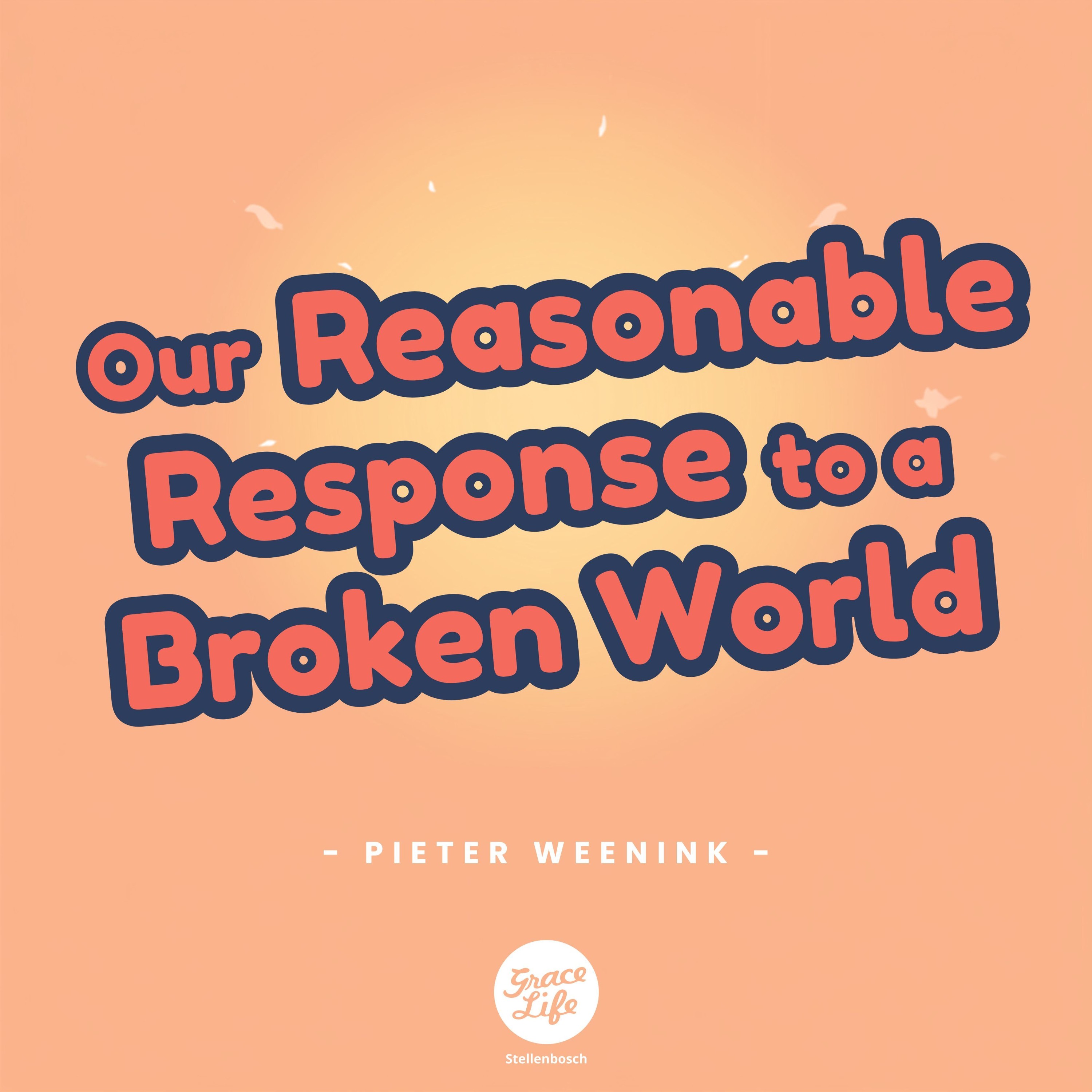 Family Matters - Part 2 - Our Reasonable Response to a Broken World - Pieter Weenink (Stellenbosch) episode artwork