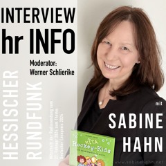 Interview hr INFO: Deutscher Lesepreis 2024, Sabine Hahn