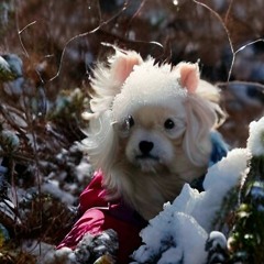 Puppy's First Snow Day