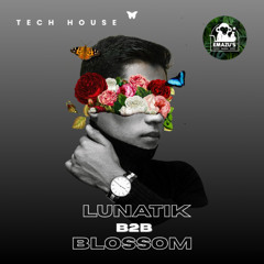 Lunatik B2B blossom Live set Emazus Tavern