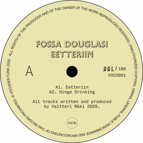 VOCO001 Fossa Douglasi - Eetteriin Sampler