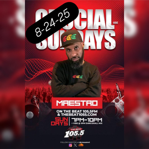 VIBEZ AT 9 DANCEHALL MIX ON THE BEAT 1055 FM 8-24-25