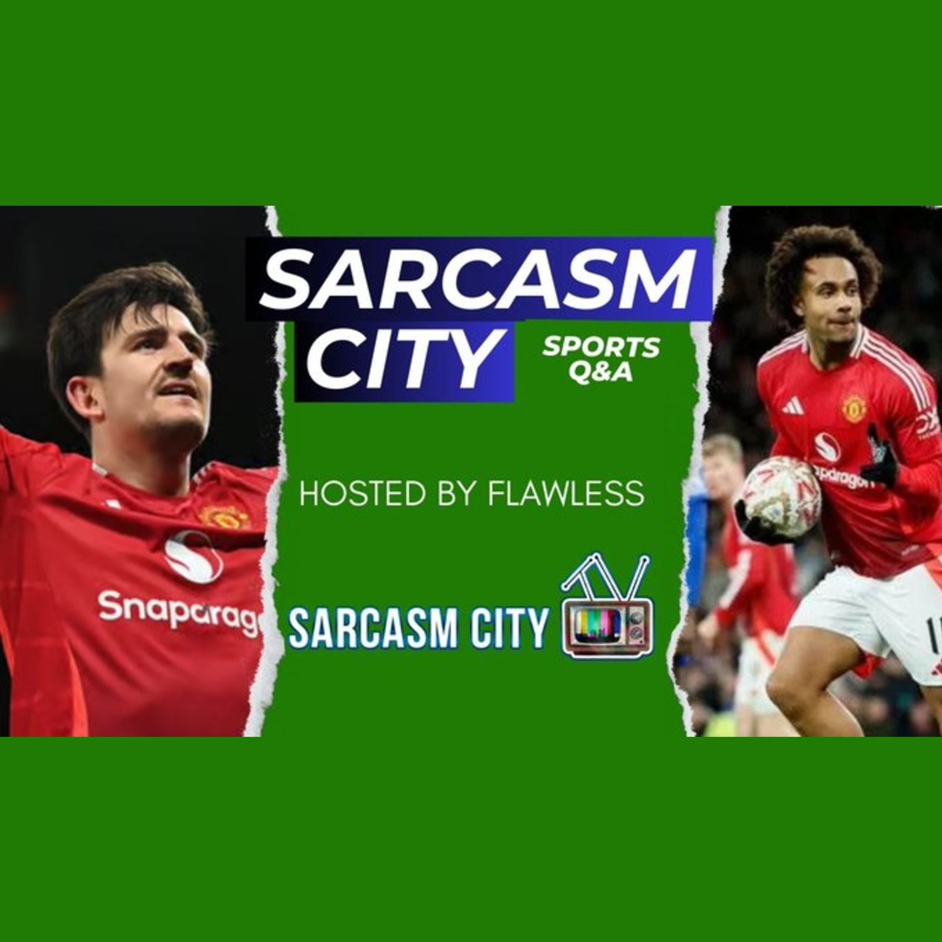 HARRY MAGUIRE STOPPAGE TIME WINNER AS MANCHESTER UNITED BEAT LEICESTER IN FA CUP 4TH ROUND - Q&A episode artwork