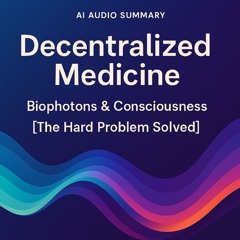DECENTRALIZED MEDICINE | Biophotons and Consciousness (Audio Summary)