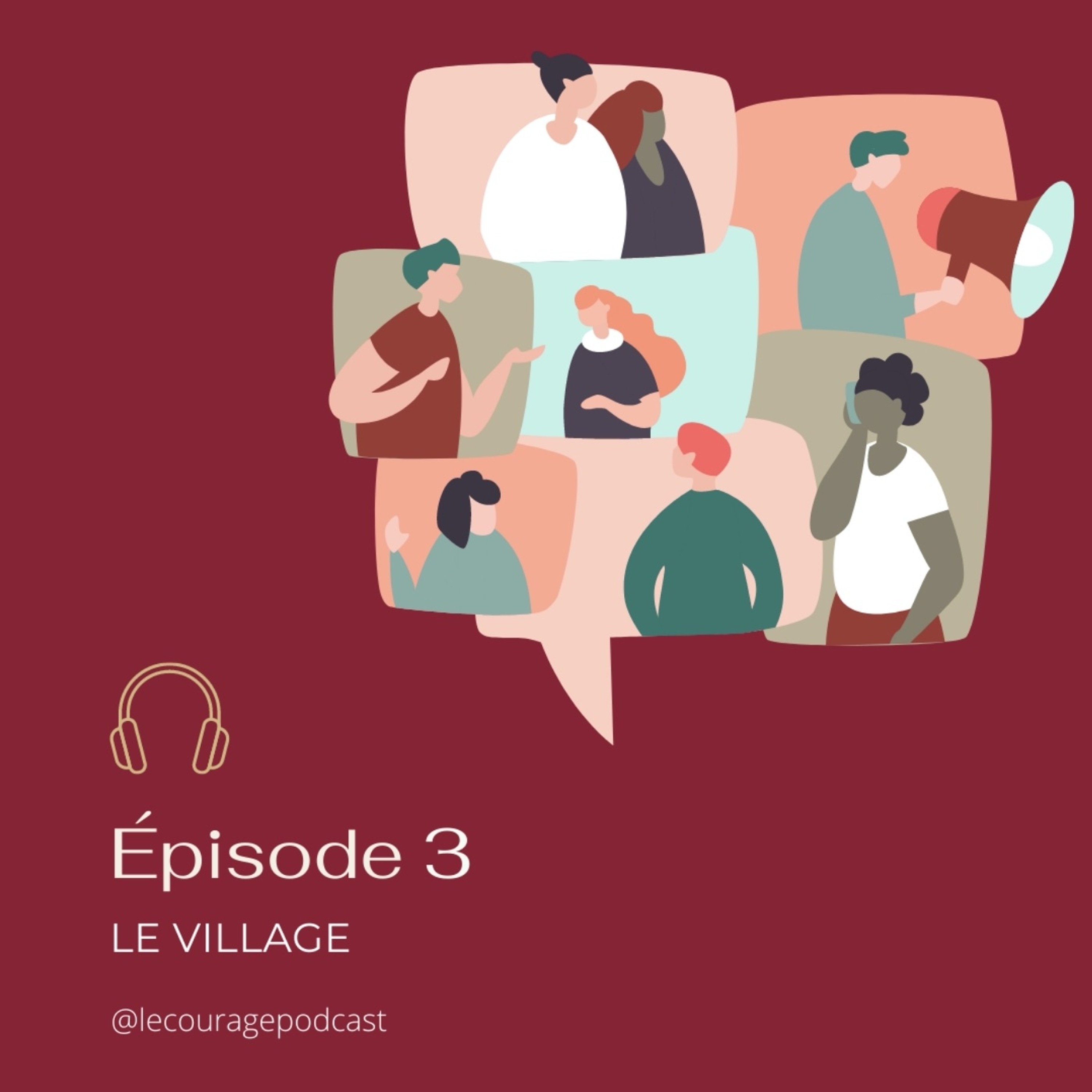 Podcast Le Courage