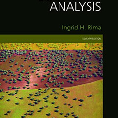 ACCESS PDF 📙 Development of Economic Analysis by  Ingrid H. Rima EPUB KINDLE PDF EBO