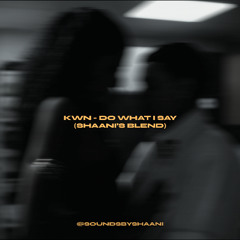 kwn - do what I say (shaani's blend)