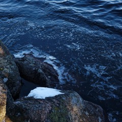 Ice Floes, Lake Stora Trehörningen, Tiveden, SE,  LCT540s ORTF, 2023/04/01 15:25:47