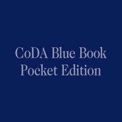 Sample of CoDA Blue Book Pocket Edition