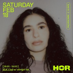 SLIC Unit x HÖR // 18/02/23 // Slimgirl Fat