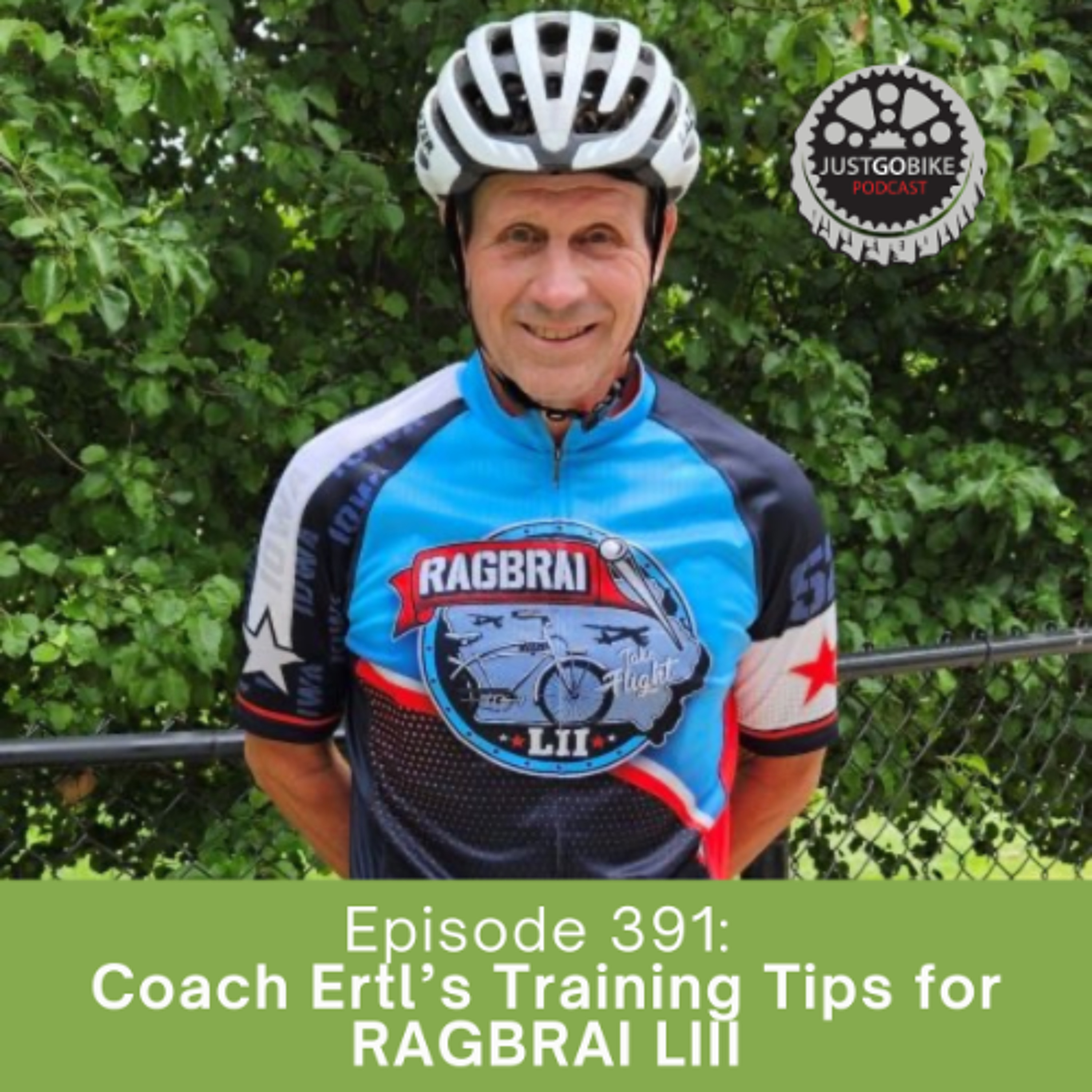 Episode 391: Coach Ertl’s Training Tips for RAGBRAI LIII