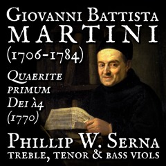 Giovanni Battista Martini (1706​-​1784) - Quaerite Primum Regnum Dei à4 (1770)