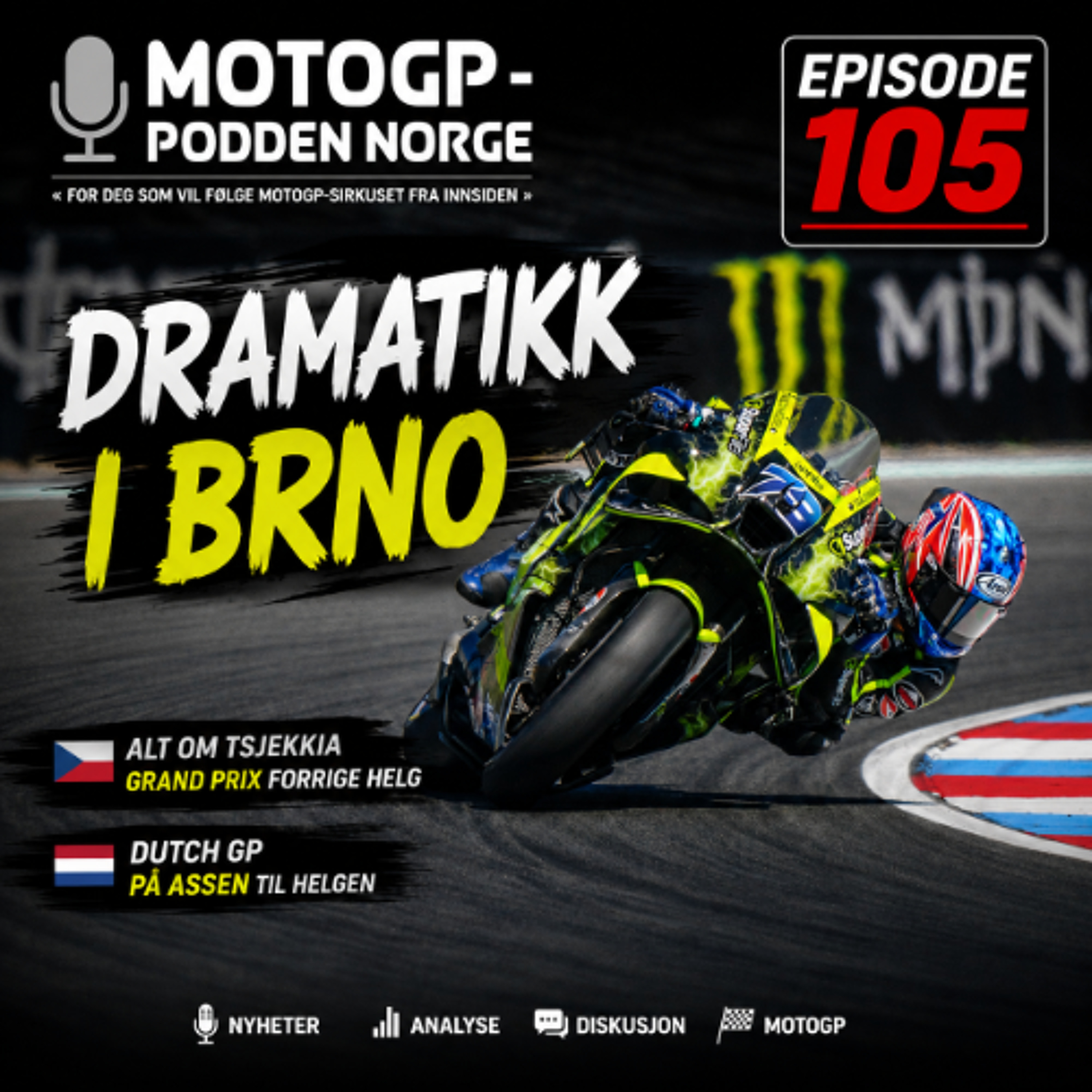 #105 Drama i Brno og jevnt i VM-toppen episode artwork