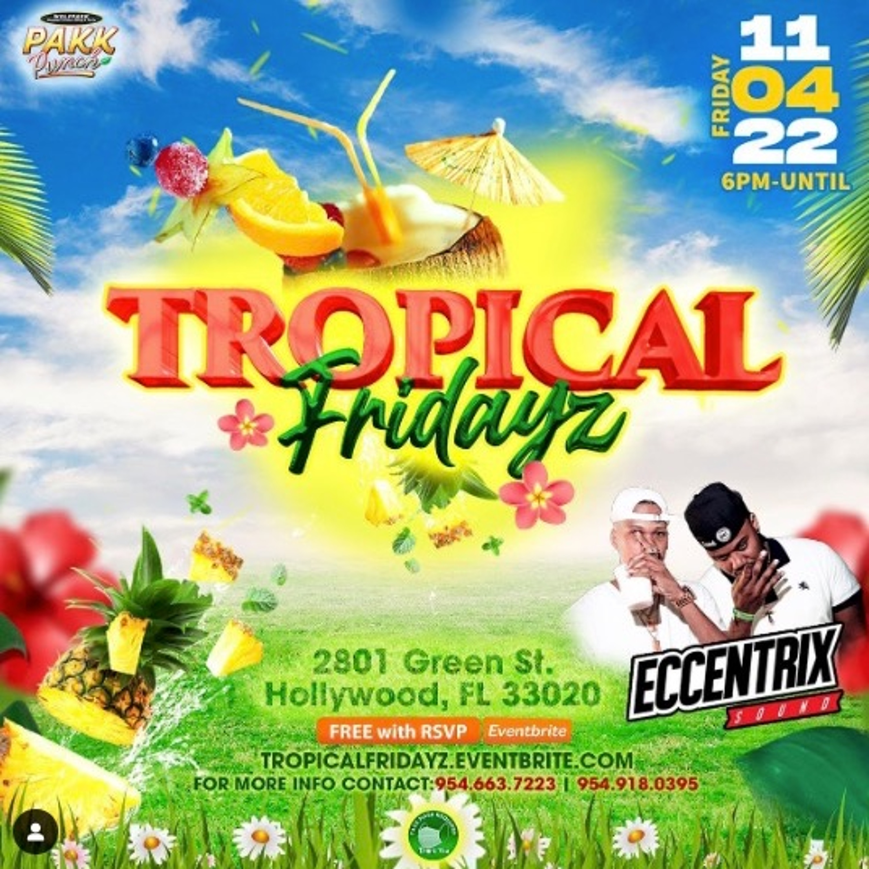 Eccentrix Sound @ Tropical Fridayz 11/4/22 (LIVE AUDIO) episode artwork