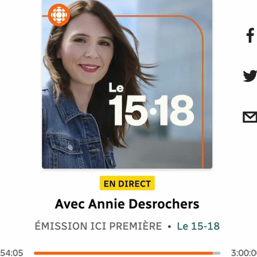 Stream Reportage Catherine Richer - Philémon Cimon - ICI Premiere by  Guillaume Déziel | Listen online for free on SoundCloud
