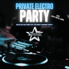 Private Electro Party, The First Løwnik GIG (Brazil - July 10th, 2010)