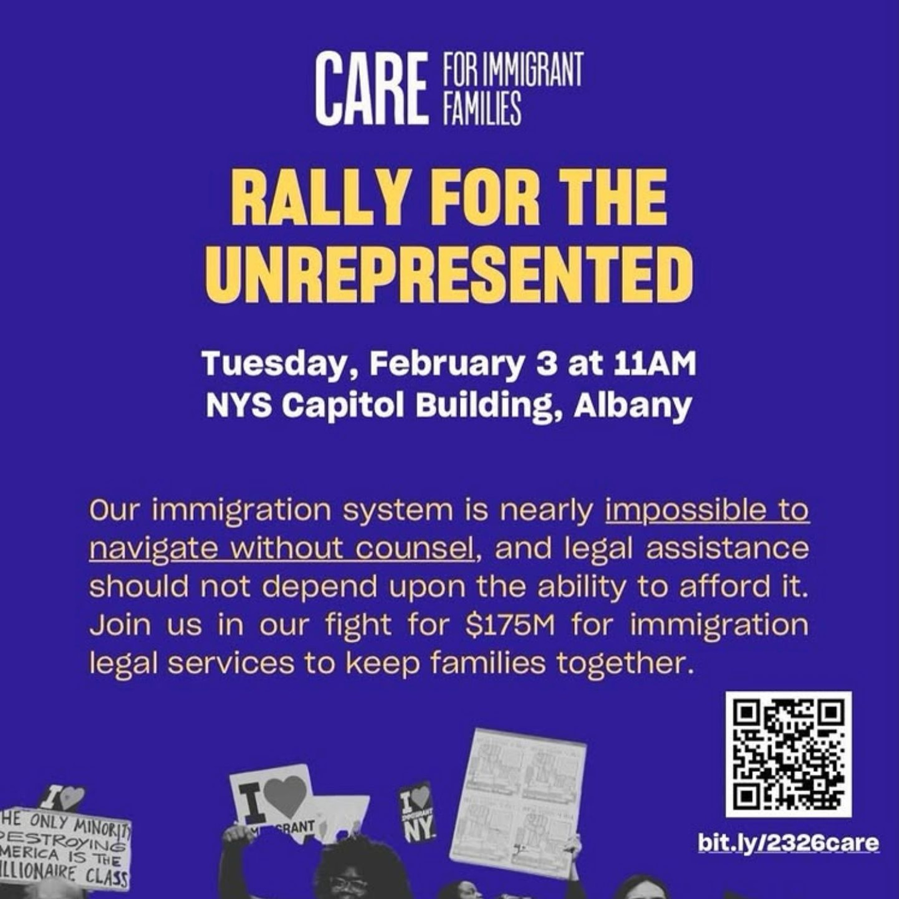 Rally for the Unrepresented, 02/03/2026 episode artwork