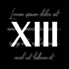XIII