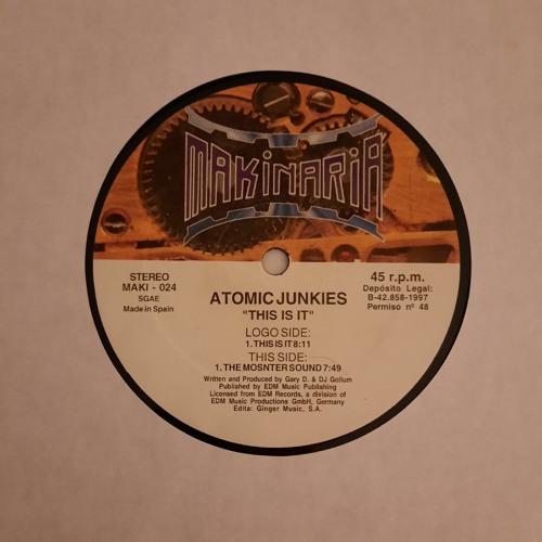 Atomic Junkies - Monster Sound (Hard Trance)