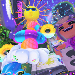 Splatoon 3 Splatsville Sneak Peak Lobby (Summer Nights)