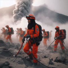 Rescue workers search for survivors after Gunung Merapi eruption