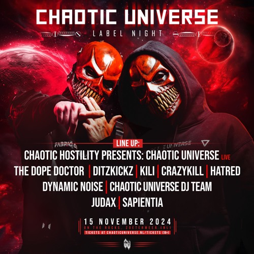 Chaotic Universe Label Night warmup mix - Crazykill & Kili