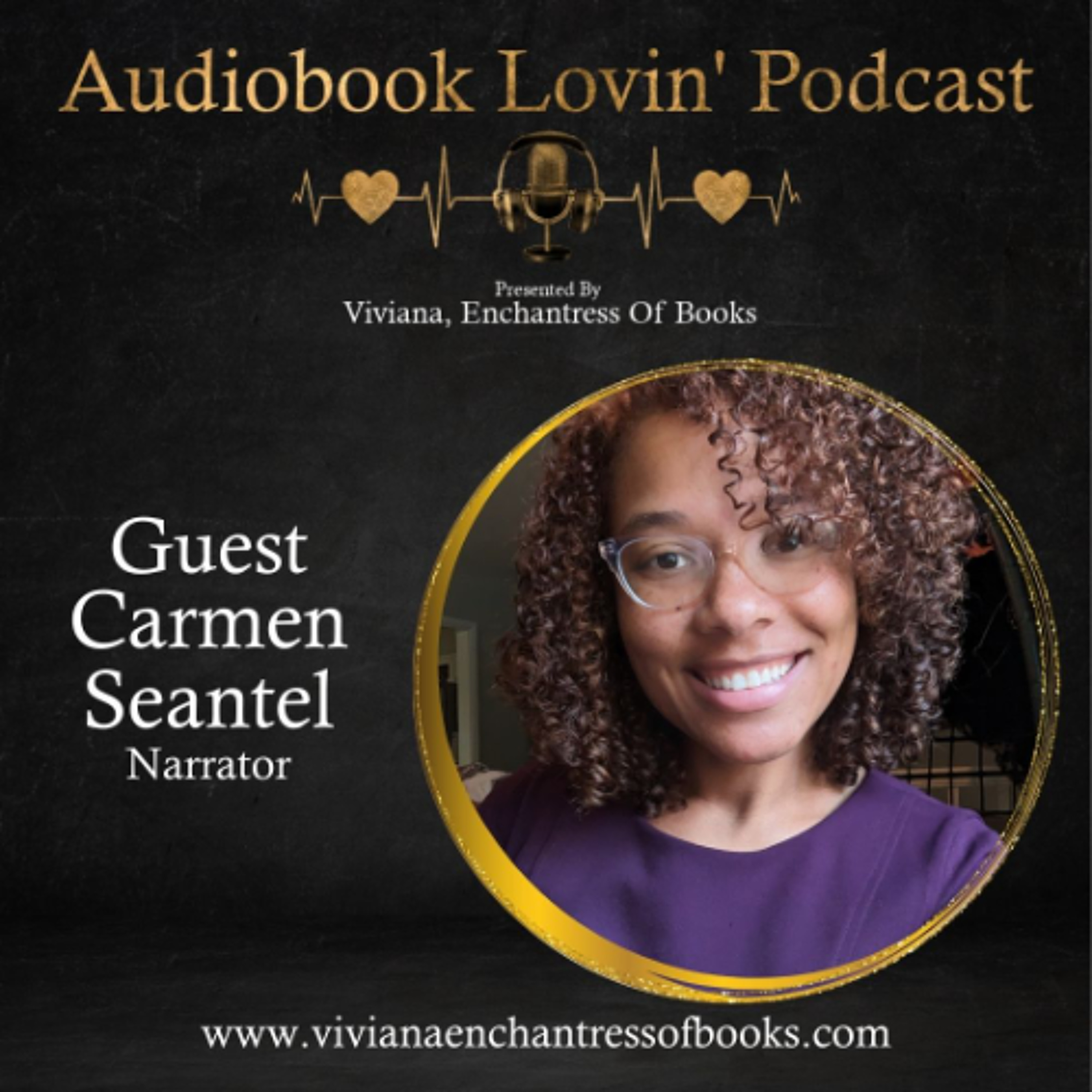 Audiobook Lovin' Podcast - S7 Ep. 3 - Narrator Carmen Seantel episode artwork