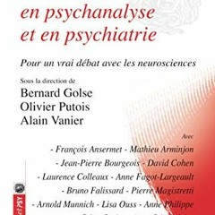 [Télécharger le livre] Epistémologie et méthodologie en psychanalyse et en psychiatrie: Pour un
