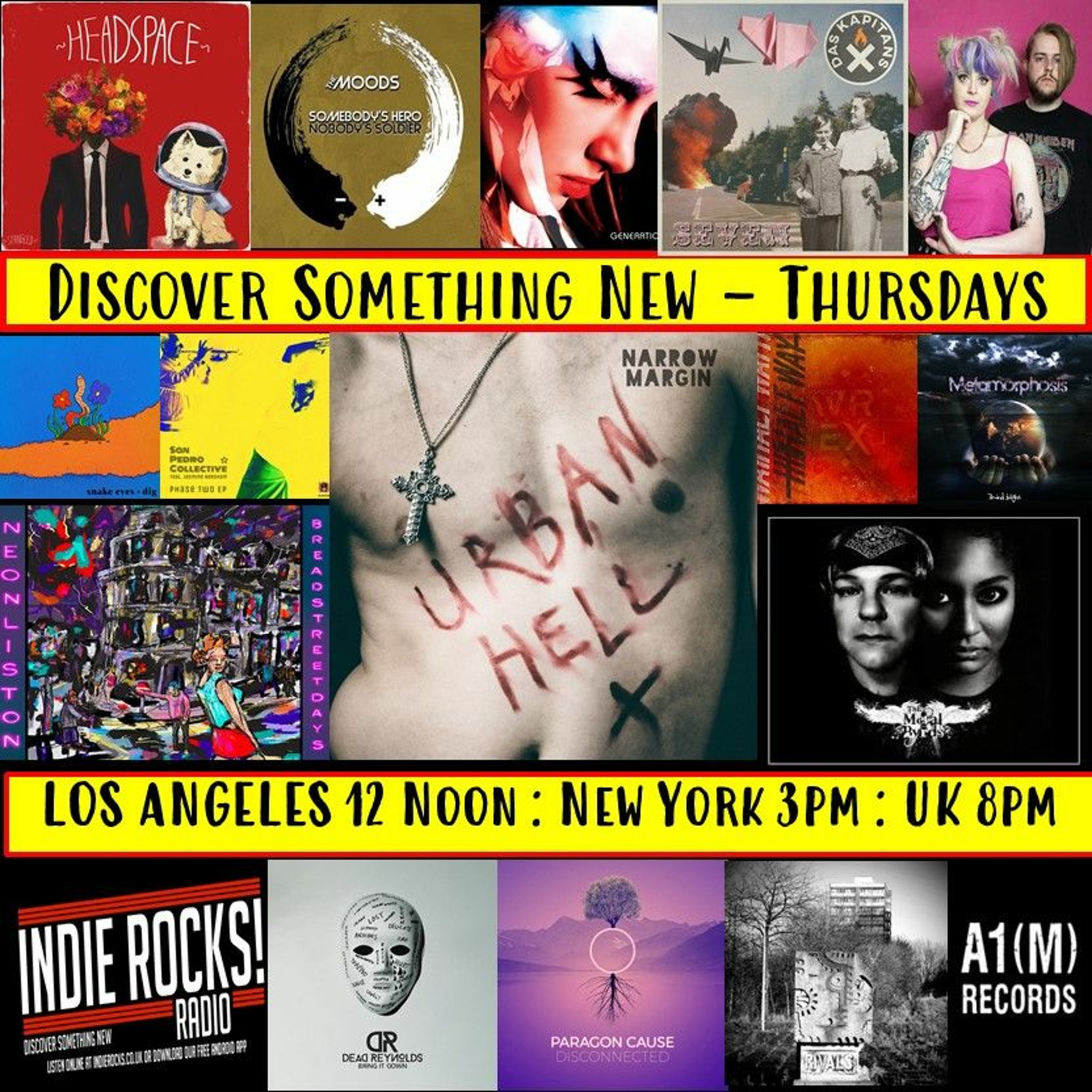 A1M new Music Show - Discover New Music - Indie Rocks Radio
