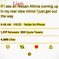 Liam Nissan Altima