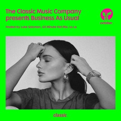 Business as Usual October 2020: Luke Solomon + La La