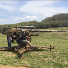 Flak 88 firing
