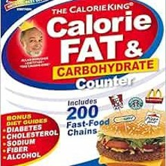 Read [KINDLE PDF EBOOK EPUB] CalorieKing 2023 Larger Print Calorie, Fat & Carbohydrat