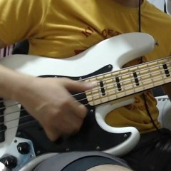 Bass Funk Slap practice in Em