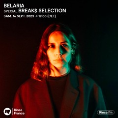 Belaria : Special break$ selection - 16 Septembre 2023