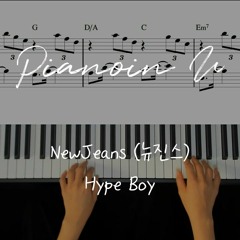 NewJeans (뉴진스) 'Hype Boy' / Piano Cover / Sheet