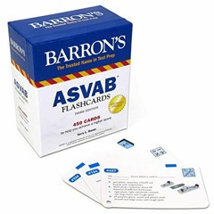 [READ] [PDF EBOOK EPUB KINDLE] ASVAB Flashcards (Barron's Test Prep) by  Terry L. Duran 📘